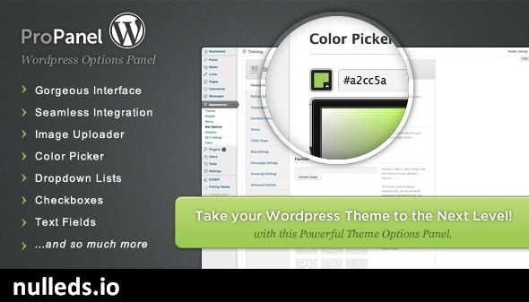 ProPanel - Wordpress Theme Options Panel