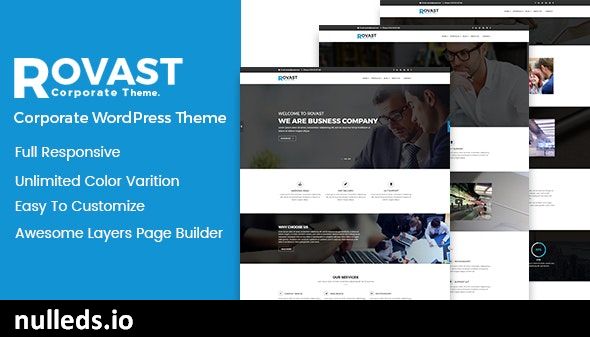 Rovast - Multipurpose Wordpress Theme