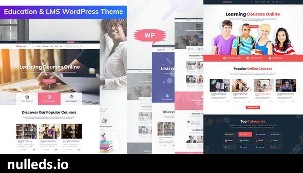 Bookflare - A Modern Education & LMS WordPress Theme