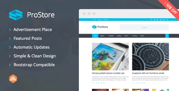 ProStore - Modern Magazine WordPress Theme