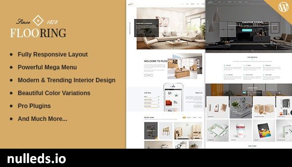 Flooring - Responsive & Multipurpose WordPress Theme