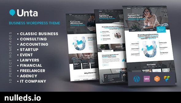 Unta - MultiPurpose Business WordPress