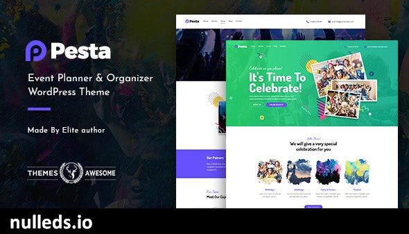 Pesta | Event Planner & Organizer WordPress Theme