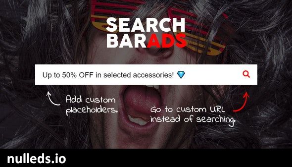 Search Bar Ads - WooCommerce Plugin