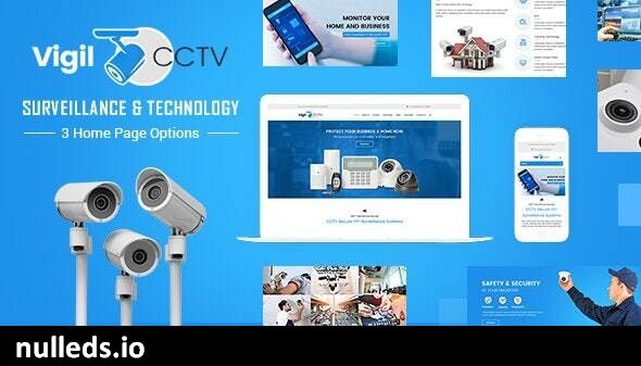 Vigil - CCTV Security WordPress Theme