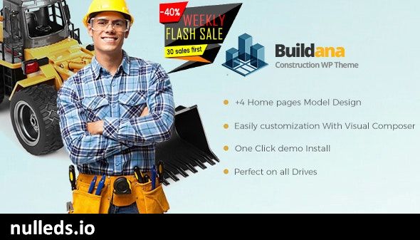 Buildana | Construction & Building WordPress Theme