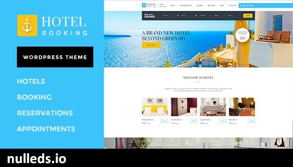 Hotel Booking - Wordpress Theme for Hotels