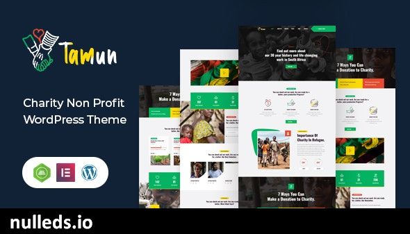 Tamun - Fundraising WordPress Theme