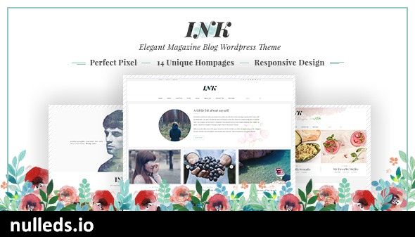 INK – Elegant Magazine Blog WordPress Theme