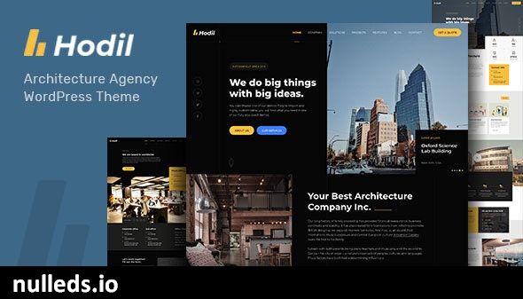 Hodil - Architecture Agency WordPress Theme