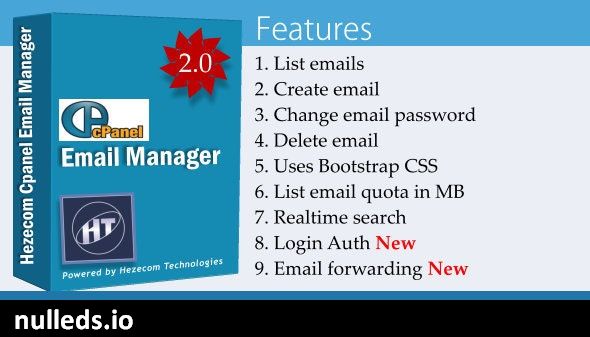 Cpanel Email Manager