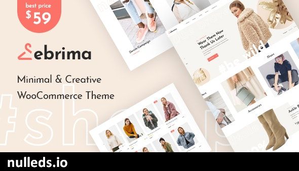 Ebrima - Minimal & Creative WooCommerce WP Theme