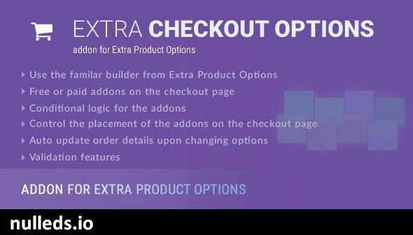 Extra Checkout Options - addon for Extra Product Options plugin