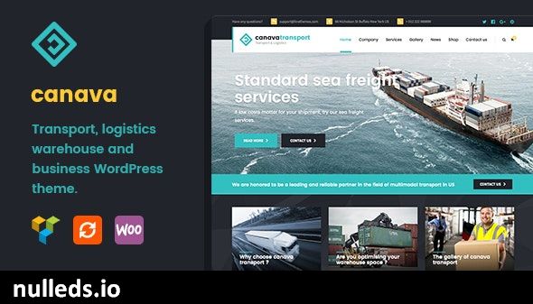 Canava - Logistics and Business WordPress Theme