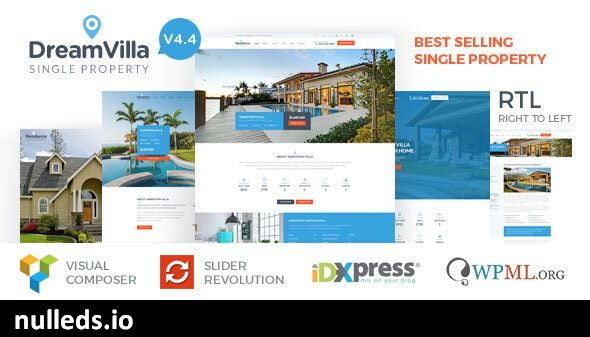 DreamVilla - Single Property WordPress Theme