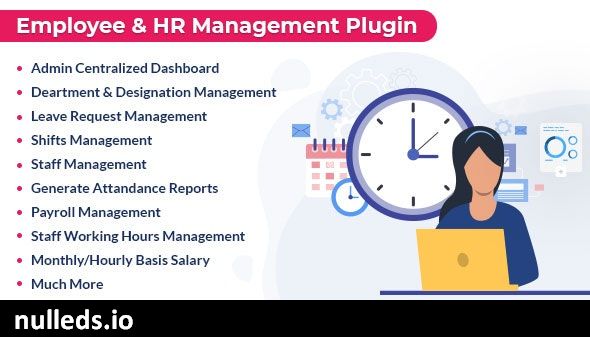 Employee And HR Manager Plugin