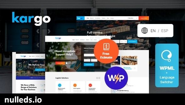 Kargo | Logistics & Transportation WordPress Theme