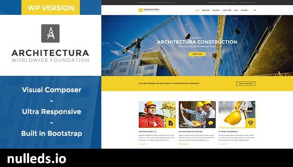 Architectura - Construction & Building WP Theme