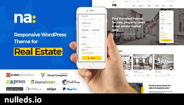 NA - Responsive Real Estate WordPress Theme