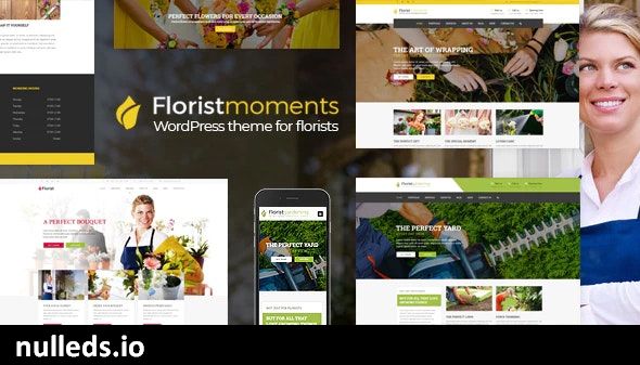 Florist - Florist & Landscaping WP Theme