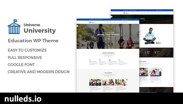 Universe – Education WordPress Theme