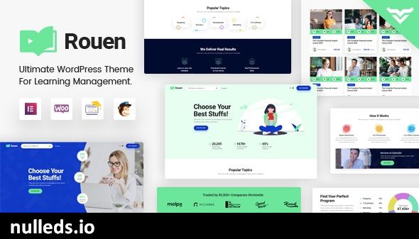 Rouen - An E-learning Education WordPress Theme
