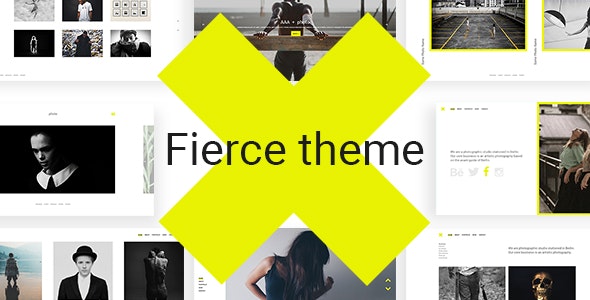 Fierce - Bold Photography Theme