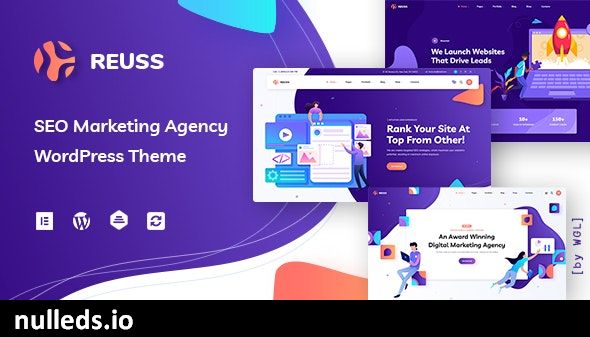 Reuss - SEO Marketing Agency WordPress Theme