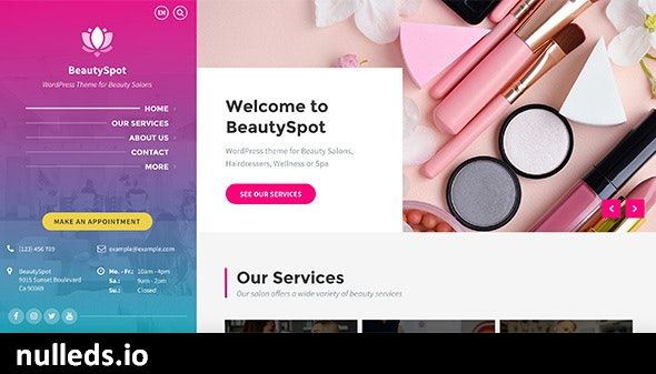 BeautySpot - Beauty Salon WordPress Theme