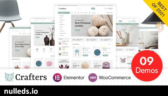 Crafters - Art and Decor WooCommerce Theme