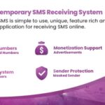 tSMS - Temporary SMS Receiving System