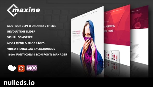 Maxine - Multi Concept WordPress Theme