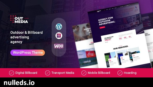 Outmedia - Outdoor Advertising & Billboard Agency WordPress Theme