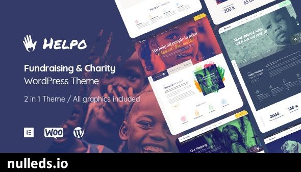 Helpo | Fundraising & Charity WordPress Theme