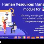 (v. Sep 2023) Human Resources Management - HR module for Perfex CRM