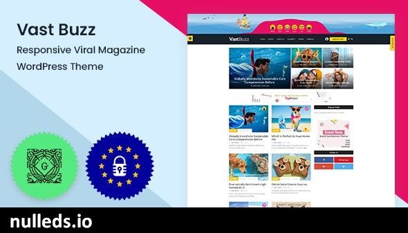 Vast Buzz - Viral Magazine WordPress Theme