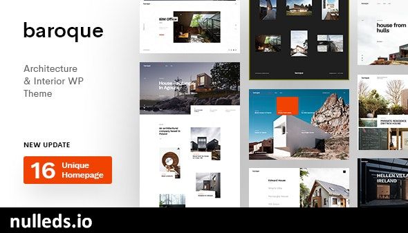 v1.4.3 Baroque - Architecture & Interior WordPress Theme