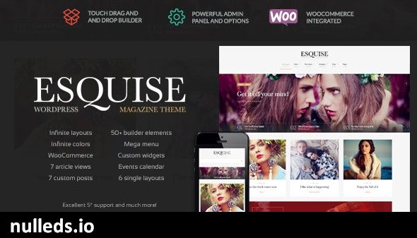 Esquise - Magazine WordPress Theme