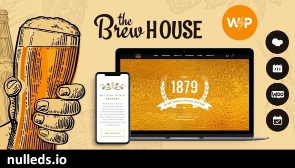 BrewHouse | Brewery / Pub / Restaurant WordPress Theme