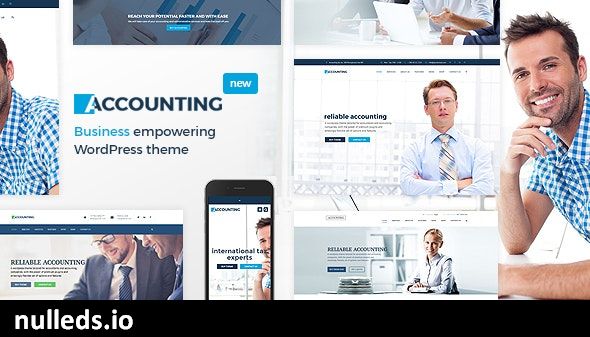 Accounting - Business, Consulting and Finance WordPress theme