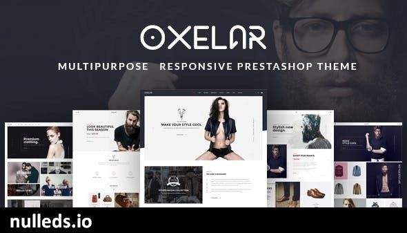 Oxelar - Fashion Responsive WordPress Theme