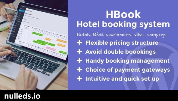 HBook (v2.0.18) Hotel booking system - WordPress Plugin