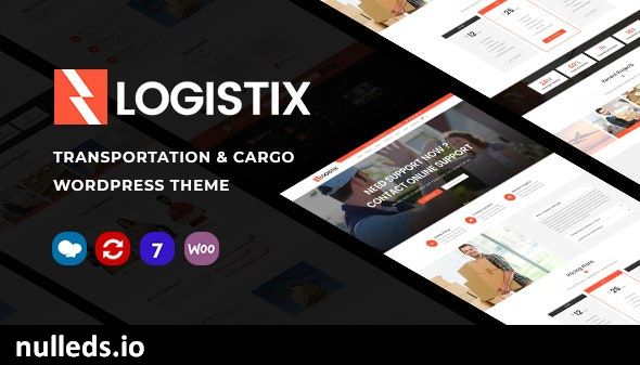 Logistix | Responsive Transportation WordPress Theme