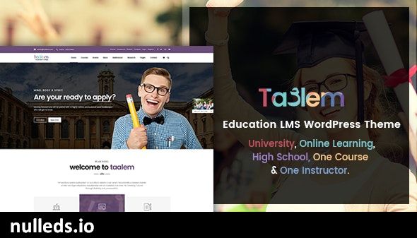 Taalem – Education LMS WordPress Theme