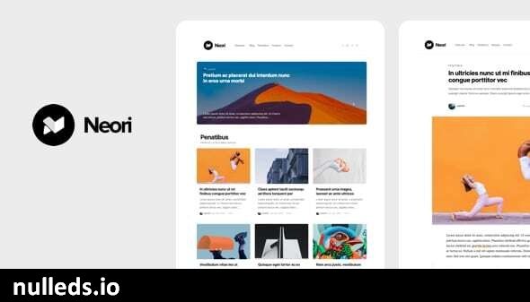 Neori - News and Magazine WordPress Theme