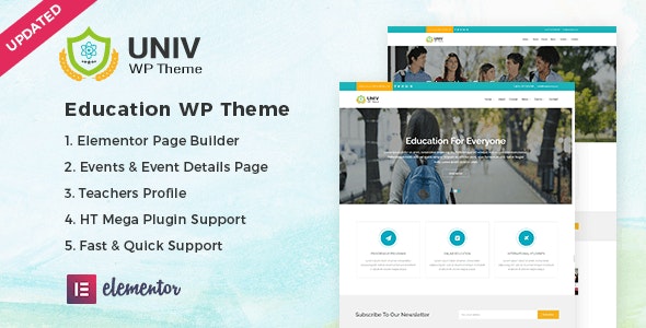 Univ – Education WordPress Theme