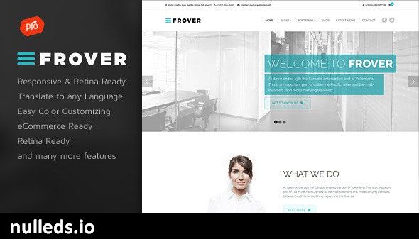 Frover - Muti-Purpose WordPress Theme