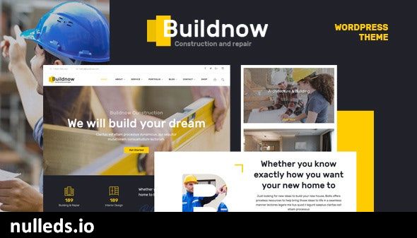 Buildnow - Construction & Building WordPress Theme