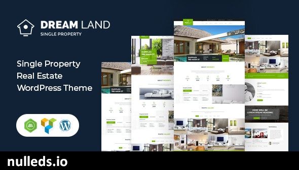 DREAM LAND- Single Property Real Estate WordPress Theme