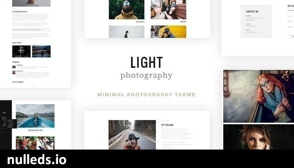 Light - Photography WordPress